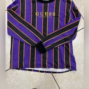 GUESS STRIPPED LONG SLEEVE